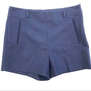 Zara Basic navy blue shorts